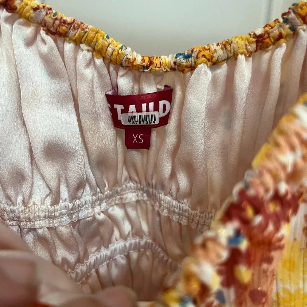 STAUD The‎ Faye Top in Soleil Flower Market, size XS